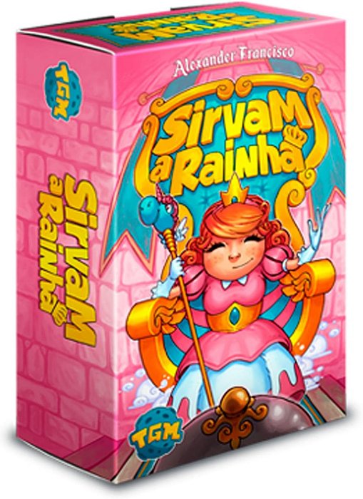 Jogo - Sirvam a Rainha capa rosa TGM
