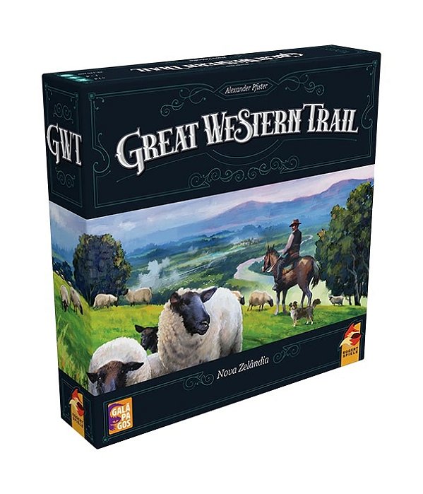 Jogo - Great Western Trail New Zealand Galápagos Jogos