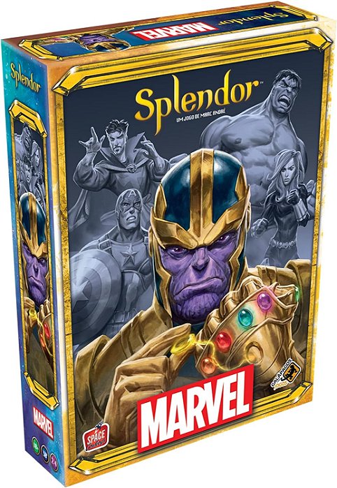 Jogo - Splendor Marvel ‎Galápagos Jogos
