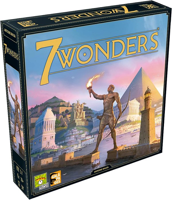 Jogo - 7 Wonders (2 Edicao) Galápagos Jogos