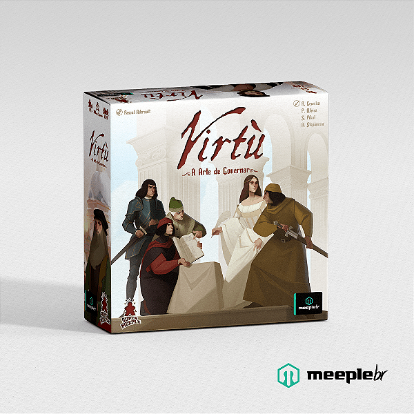 Jogo - VIRTU:  A Arte de Governar Meeple BR