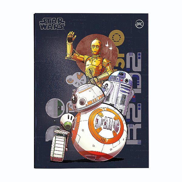 Pasta Catálogo Ofício com Lombo Ajustável Star Wars Dac