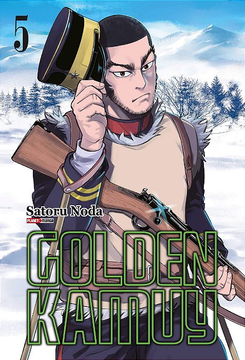 Mangá Golden Kamuy Vol. 5 Capa comum