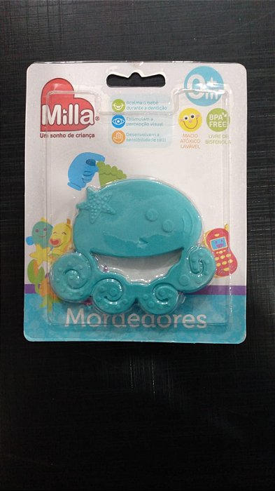 Mordedor Amigos do Oceano Polvinho Azul - Milla