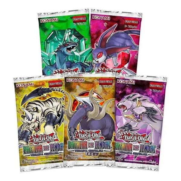 Yu-Gi-Oh! Batalha das Lendas Vingança Cristalina Booster Avulso