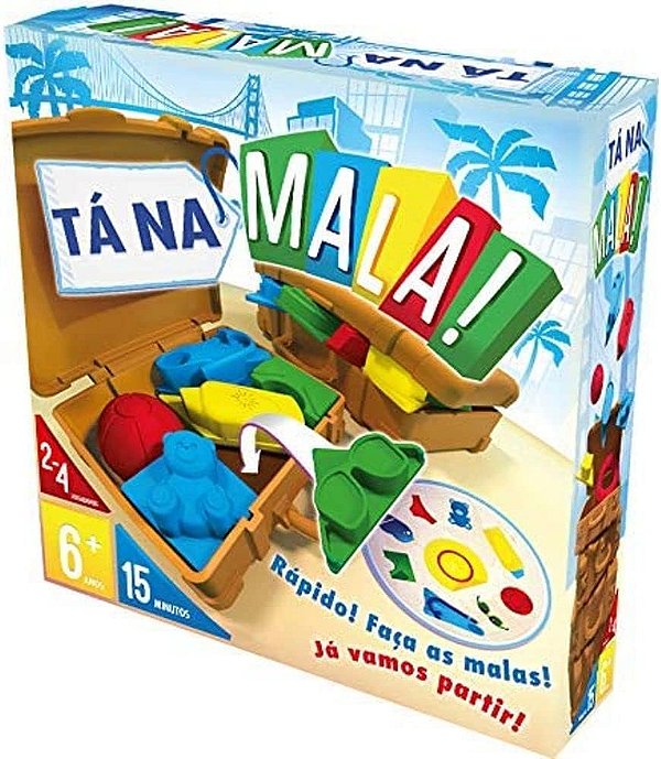 Jogo - Ta na Mala 4 jogadores Galápagos Jogos