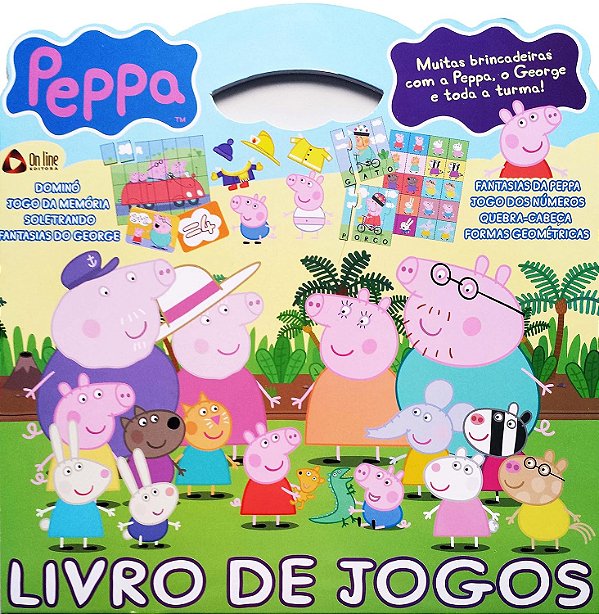 Livrinho de atividades Educativas Peppa Pig