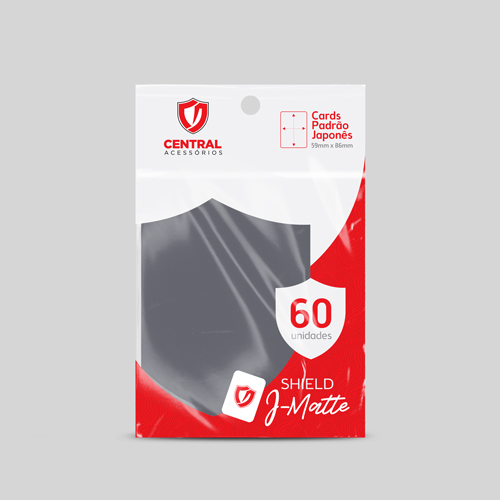 Sleeves Shield – Japonês Matte: Ardósia Central