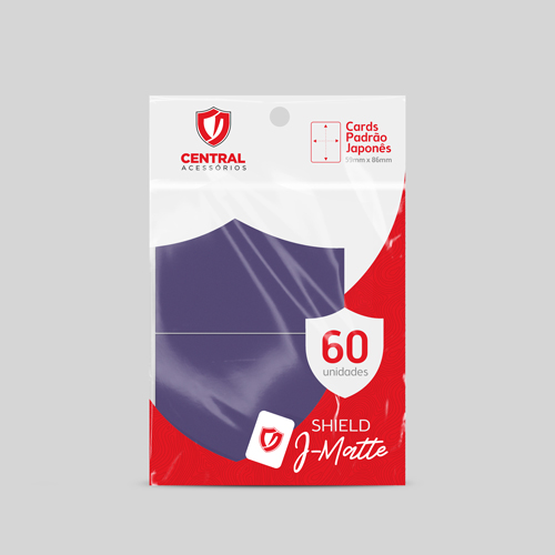 Sleeves Shield – Japonês Matte: Roxo Central