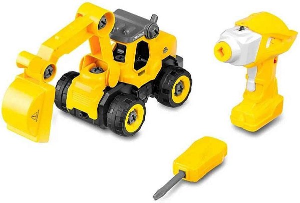 Escavadeira City Machine Multikids