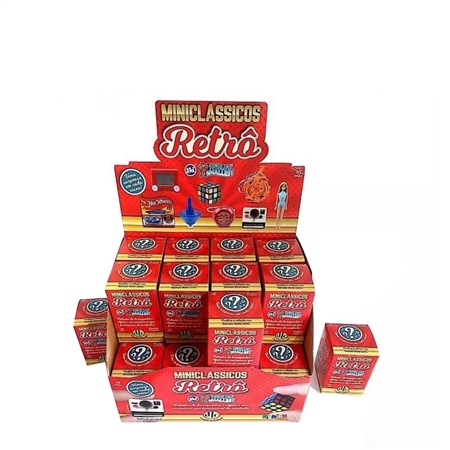 Mini Classicos Retro Nostalgia Surpresa Aleatoria Dtc 4547