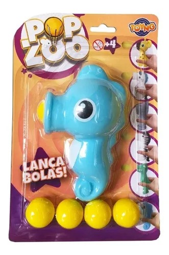 Pop Zoo Lança Bolas Sortidos - Toyng