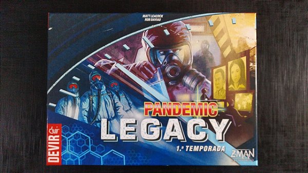 Jogo Usado - Pandemic Legacy 1 Devir