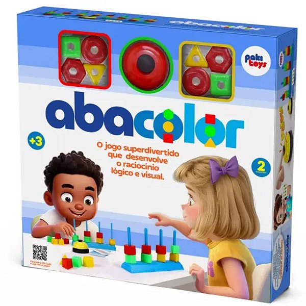 Jogo - Abacolor Pakitoys