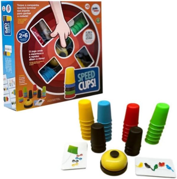 Jogo - Speed Cups Pakitoys