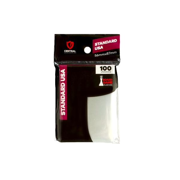 Sleeves - Standard: Transparente (63,5x88mm) Central Board Game