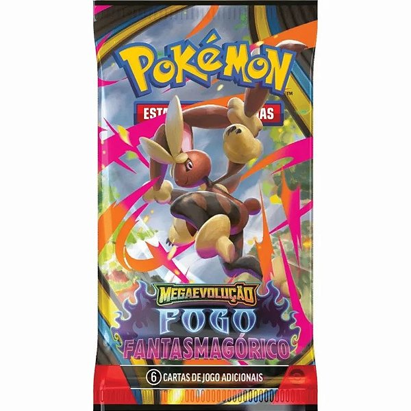 Pokémon - Booster Mega Evolução - Fogo Fantasmagórico