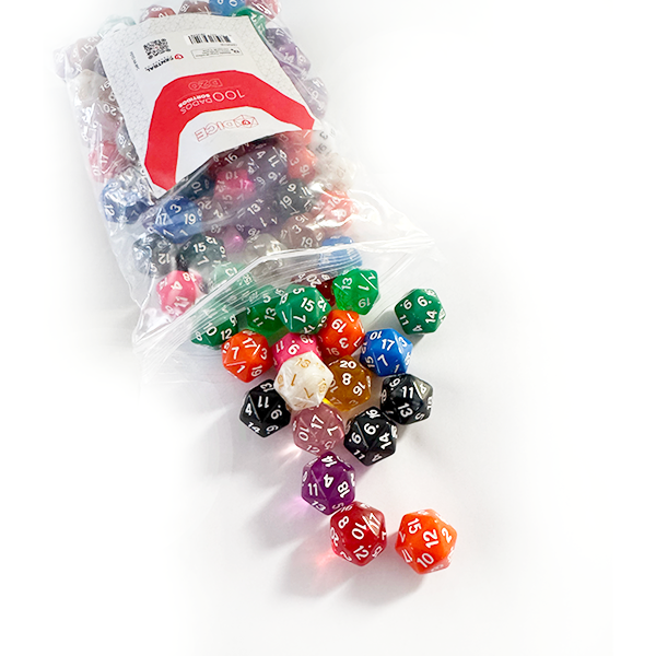 Dado: d20 Unitário  Central Dice