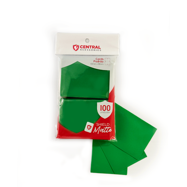 Central Shield - Matte: Verde