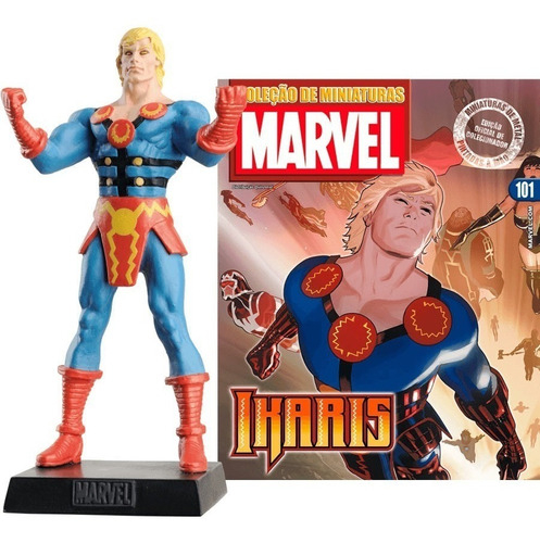 Marvel Figurines : Ikaris – Edição 101 (revista + miniatura)