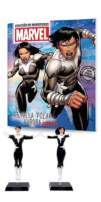 Coleção de Miniaturas Marvel – Estrela Polar e Aurora