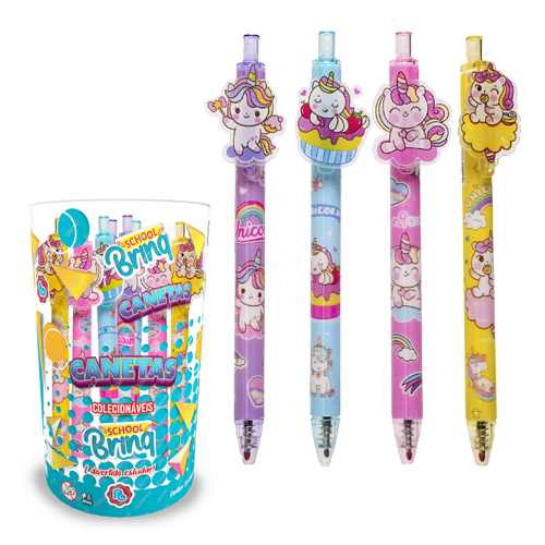 Caneta Clique Unicórnio