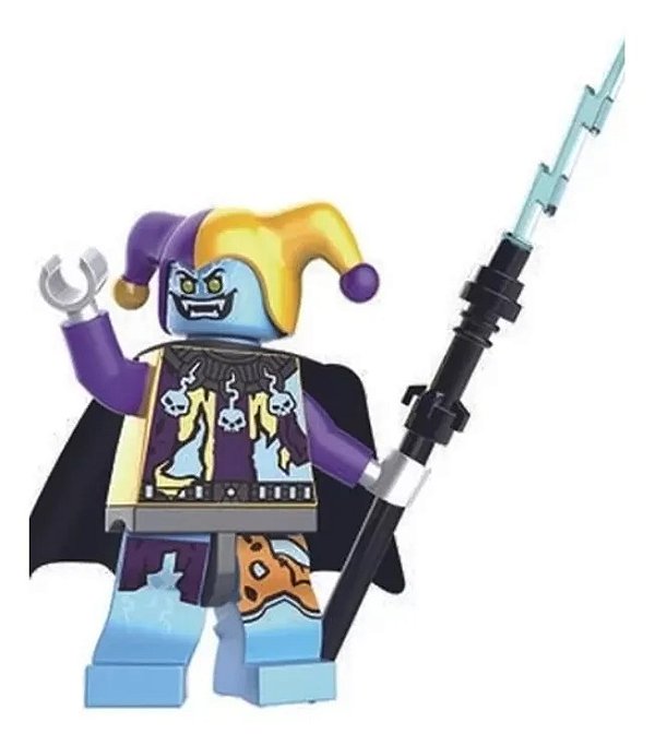 Boneco Block Heroes Missão Medieval Merek Polibrinq