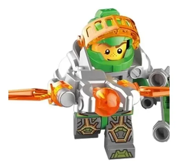 Boneco Block Heroes Missão Medieval Natan Polibrinq