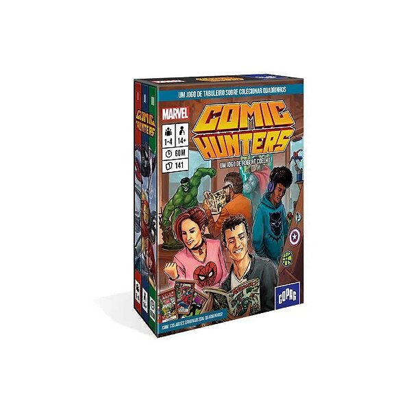 Jogo - Marvel Comic Hunters Copag