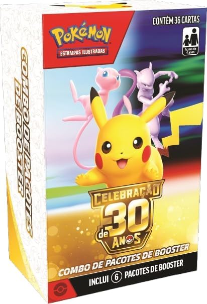 Pokémon TCG: 30th Celebration - Booster Bundle PT-BR