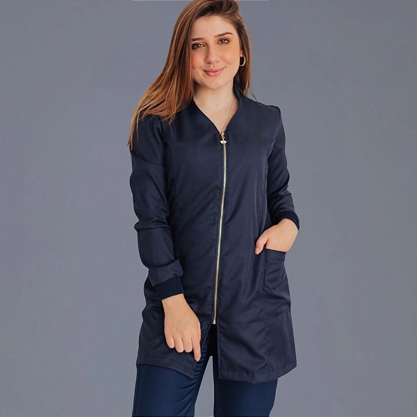 Jaleco Feminino Specialité Azul