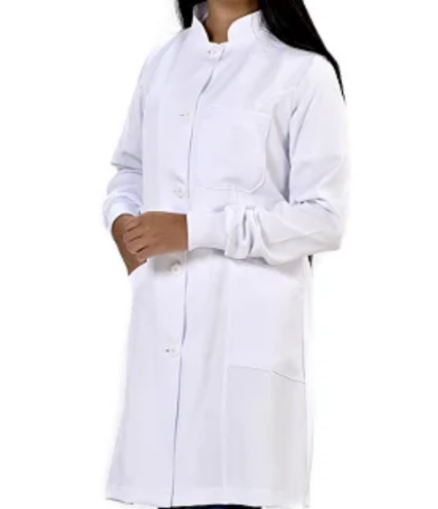 Jaleco Feminino Gola Padre com Punho DR
