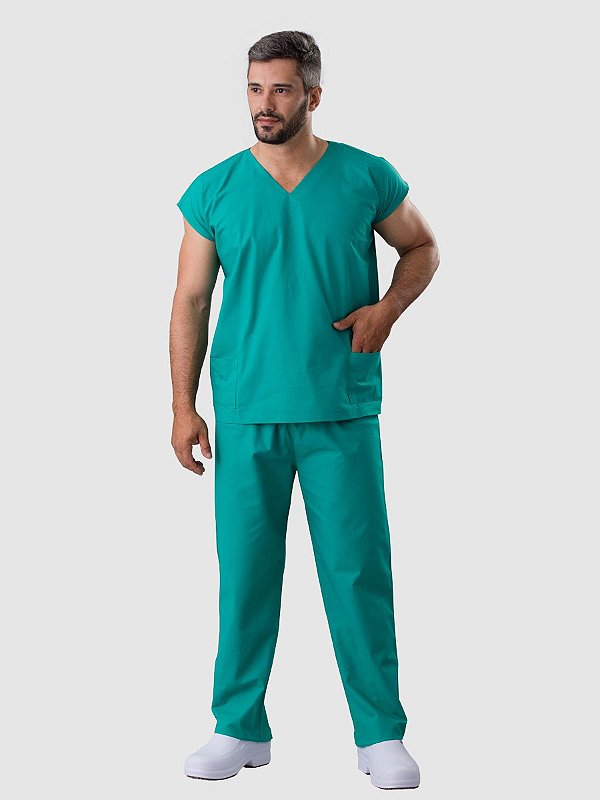 Pijama Cirúrgico Unissex Verde