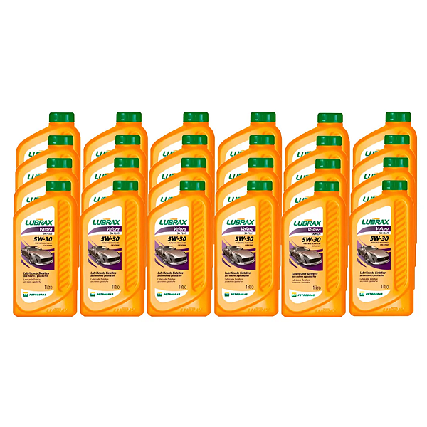 Óleo Lubrax Valora 5W30 – Caixa com 24x 1 Litro (Sintético)