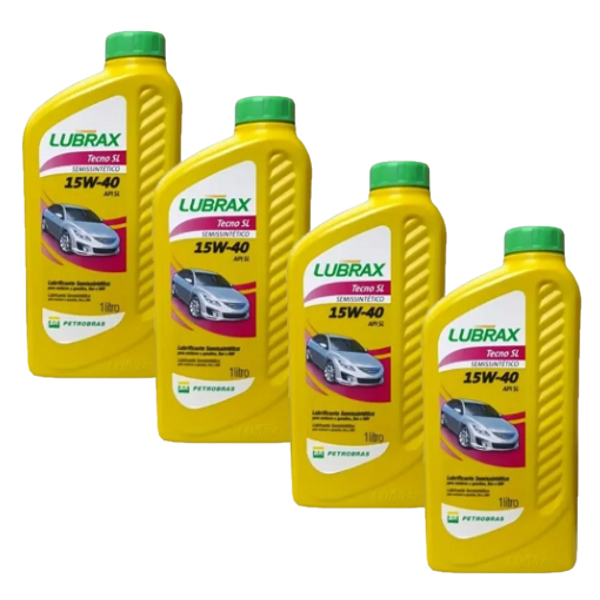 Lubrax 15w40 Óleo De Motor Semi-sintético caixa com 24