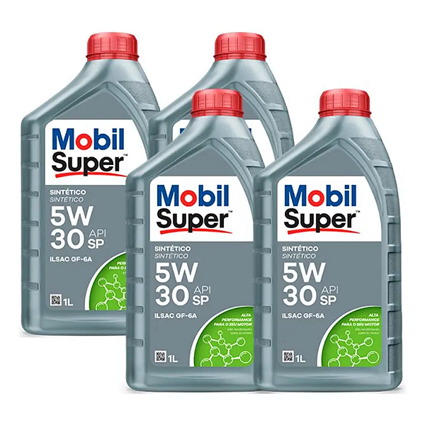 Óleo Mobil Super 5w30 Sintético – Cx com 24 Unidades NF