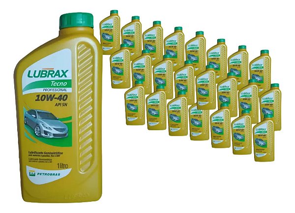 Caixa Óleo Lubrax 10w40 Semissintético 24x1l