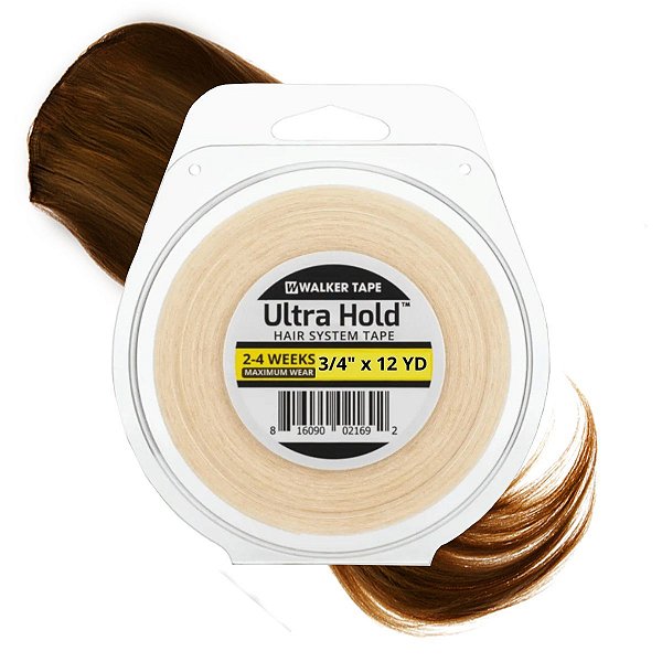 Fita em Rolo Dupla Face Ultra Hold para Mega Hair - Prótese Capilar - Lace Wig -  3 metros