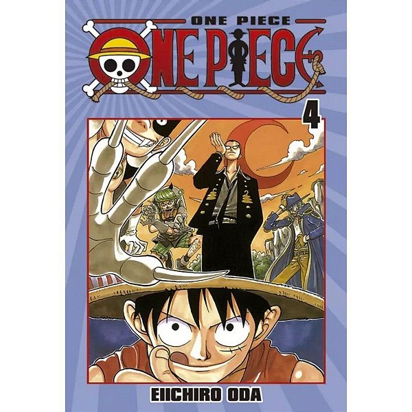 Mangá One Piece Volume 4 - Livro Físico - Livraria Skilo