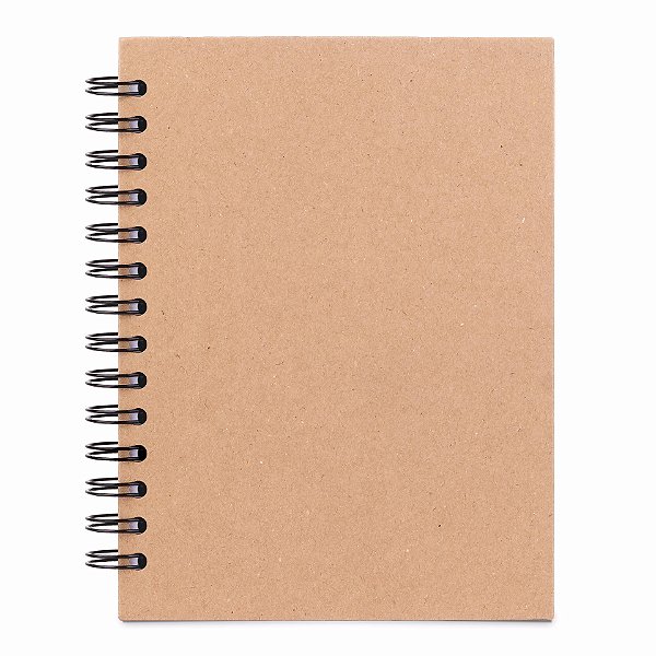 Sketchbook Kraft A5 - Caderno para Desenho - Liso