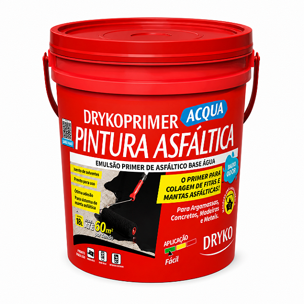 Primer Asfáltico Base água - 3,6 litros