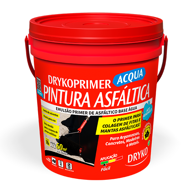 Primer Asfáltico Base água - 1 litro