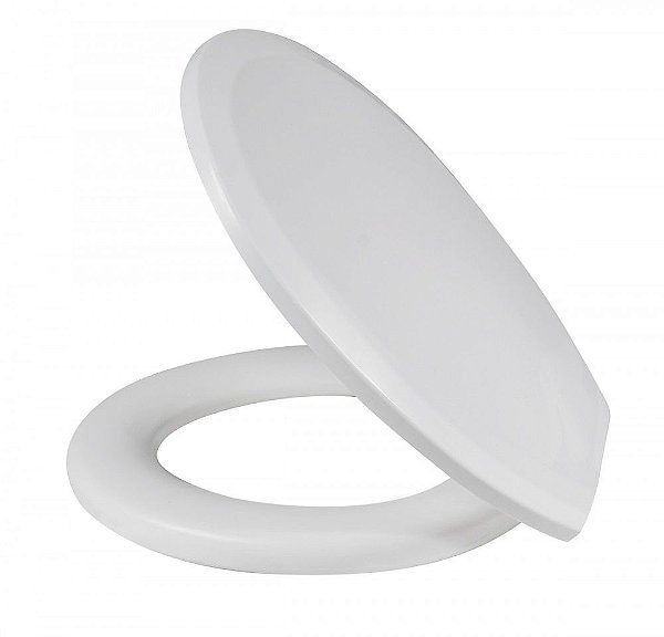 Assento Sanitário Almofadado Plus Branco