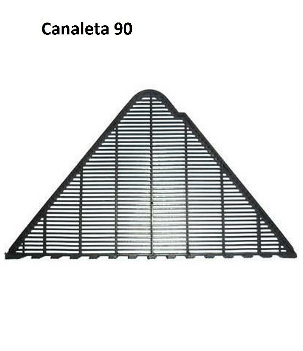 Placa de Ventilação Canalete 90 - cx 50 unidades