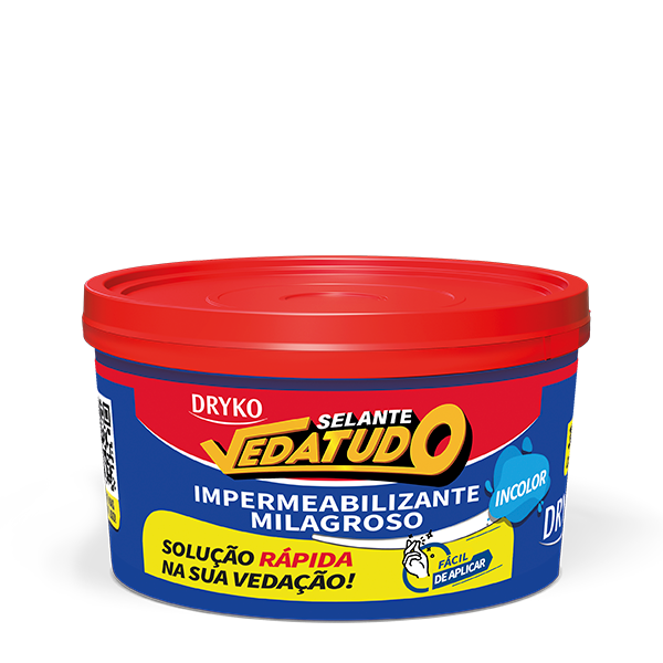 Impermeabilizante Milagroso Vedatudo 300g Incolor
