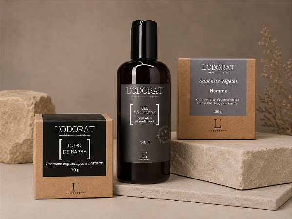 Kit Masculino Barbear