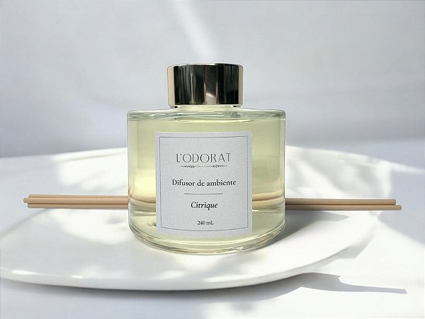 Difusor de Ambiente com Varetas - Citrique New- 240 mL