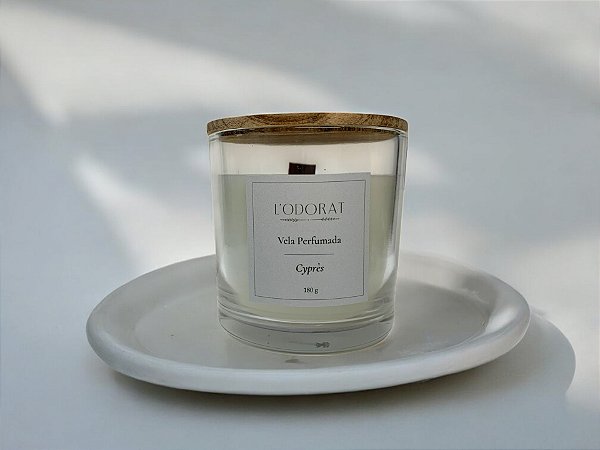 Vela Perfumada - Cyprès New - 180 g