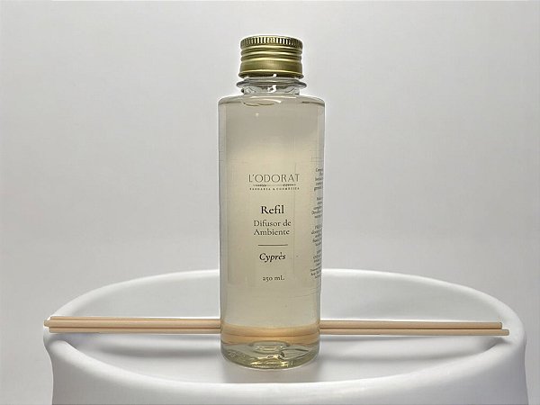 REFIL - Difusor de Ambiente com Varetas - Cyprès New- 250 mL