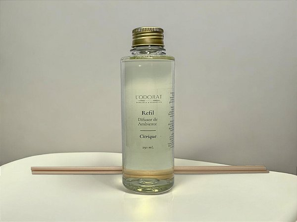 REFIL - Difusor de Ambiente com Varetas - Citrique New- 250 mL